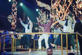 Punjabi Dance Group in Thailand